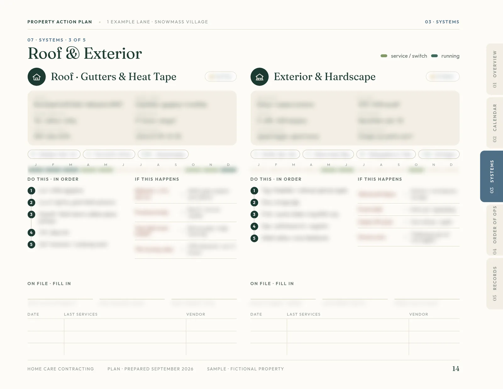 Sample plan page 14 of 21